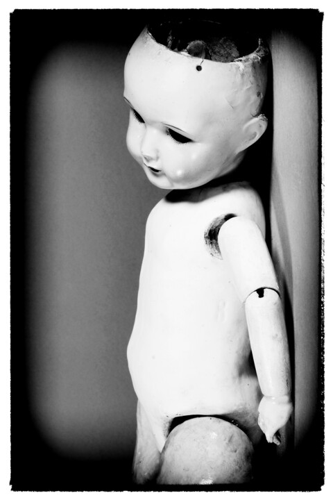 Photography titled "Oubliée 3" by Catherine Hélie, Original Artwork, Digital Photography