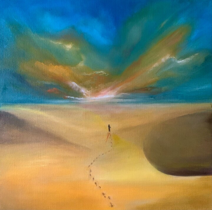 My Way 绘画, 12x12 in