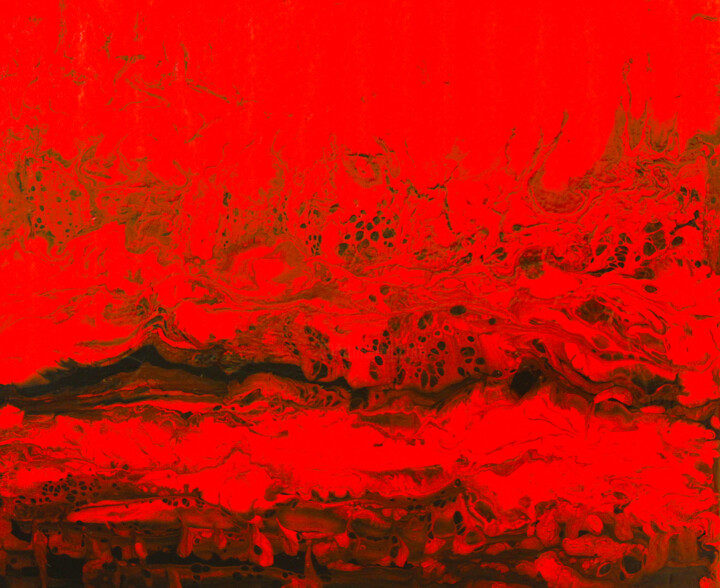 FIRE 绘画, 19.7x23.6 in