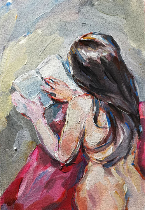 绘画,  5.9x3.9 in 