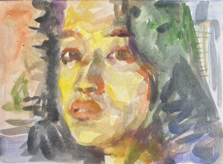 Lucky girl 绘画, 8.3x5.7 in
