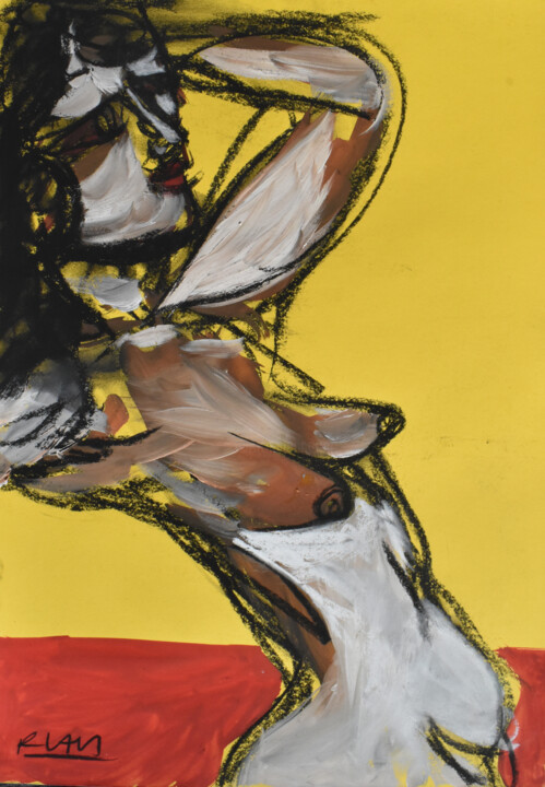 Nude 2015 (object number r00349) 图画, 19.7x13.8 in
