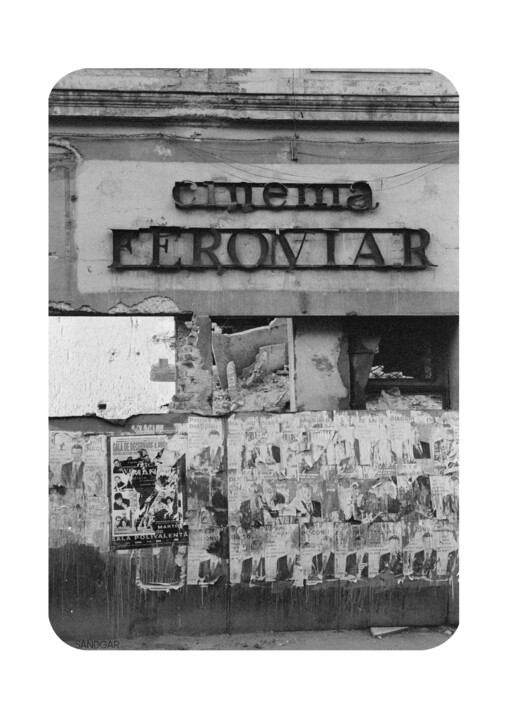CINEMA FEROVIAR 摄影, 16.5x11.7 in