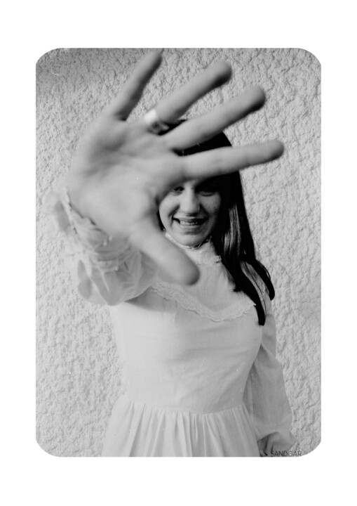 Photography titled "NON" by Sandgar, Original Artwork, Analog photography