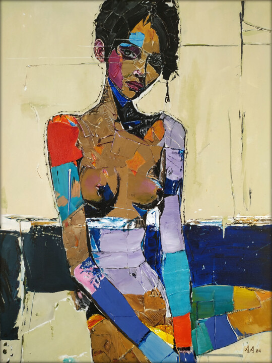 The Artist's Caprice 绘画, 23.6x17.7 in