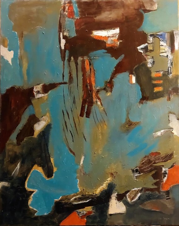 绘画,  35.4x28.4 in 