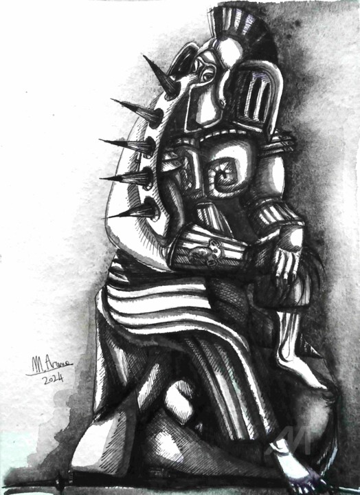 图画,  13.4x9.5 in 
