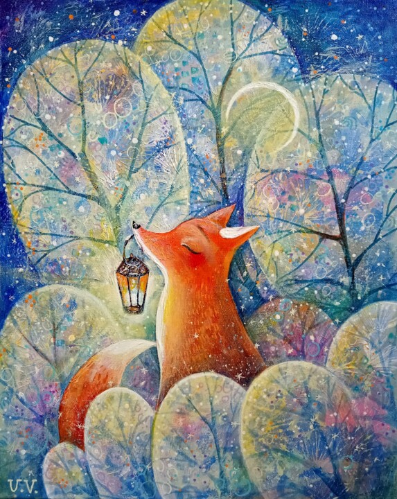 Inner warmth 绘画, 19.7x15.8 in