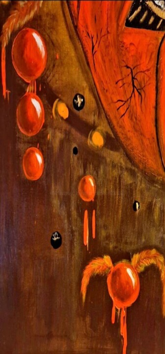 Artwork's surface or texture