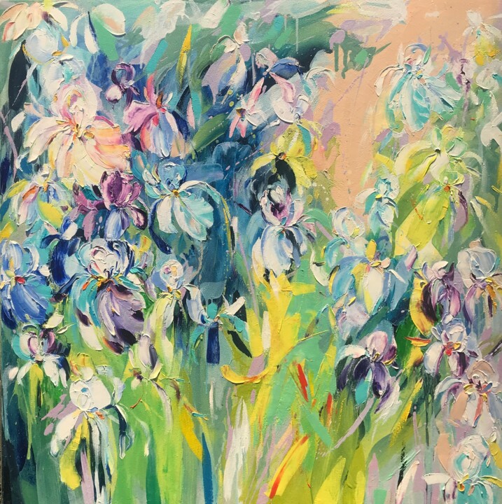 绘画,  27.6x27.6 in 