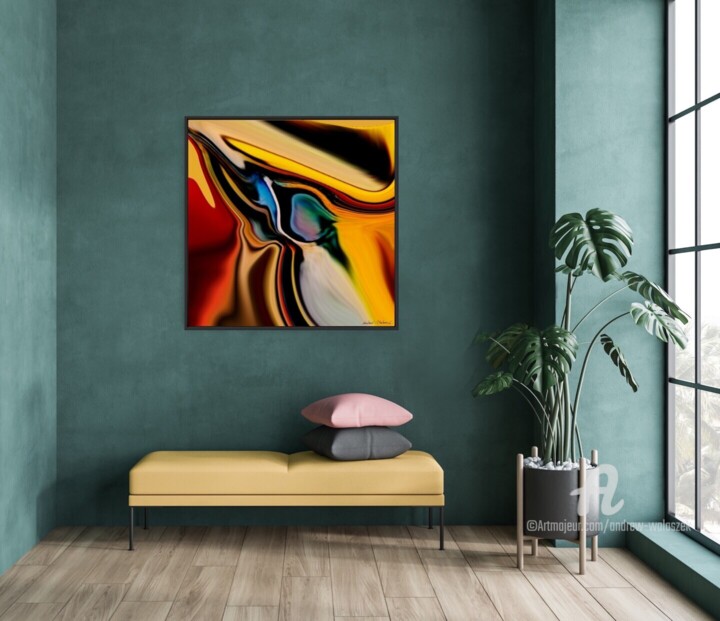 Work presented framed