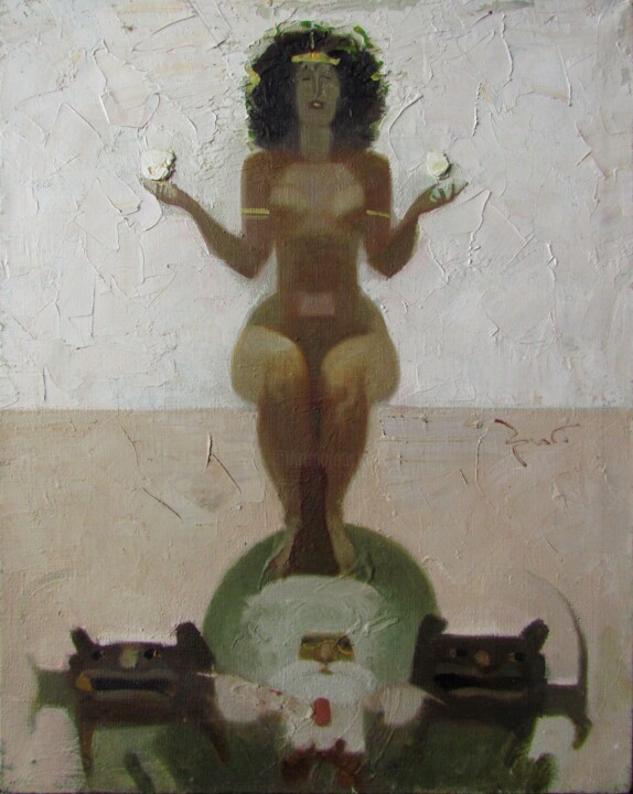 Eve 绘画, 19.7x15.8 in