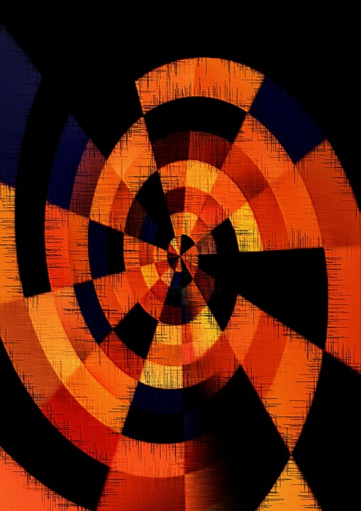 Cc16 (collection couleurs) 数字艺术, 17.7x12.6 in