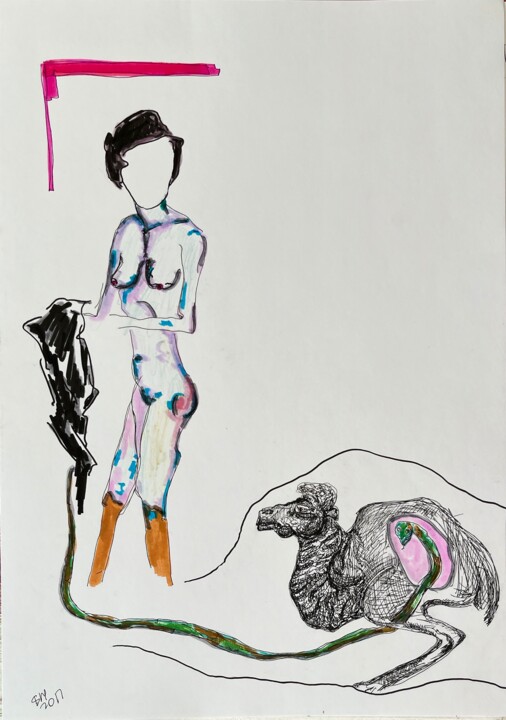 YQa1 / I saw that in your mind - 图画, 16.5x11.4 in