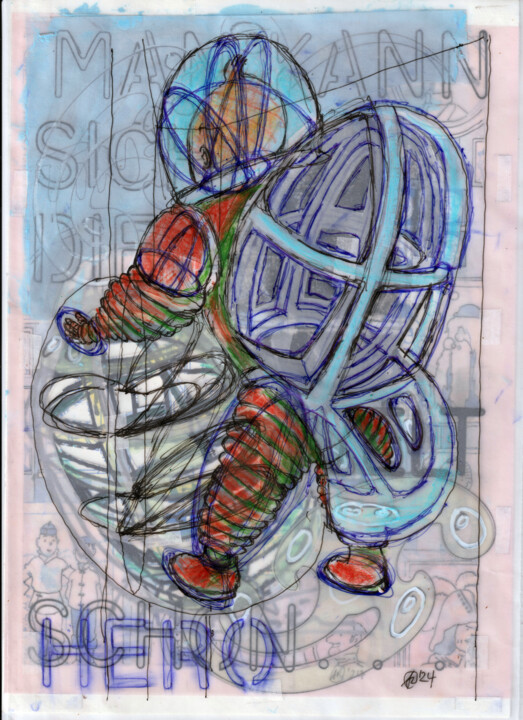 HERO - (MAN KANN SICH DAS LEBEN SCHÖN TRINKEN..) Tablo, 12,2x8,3 in