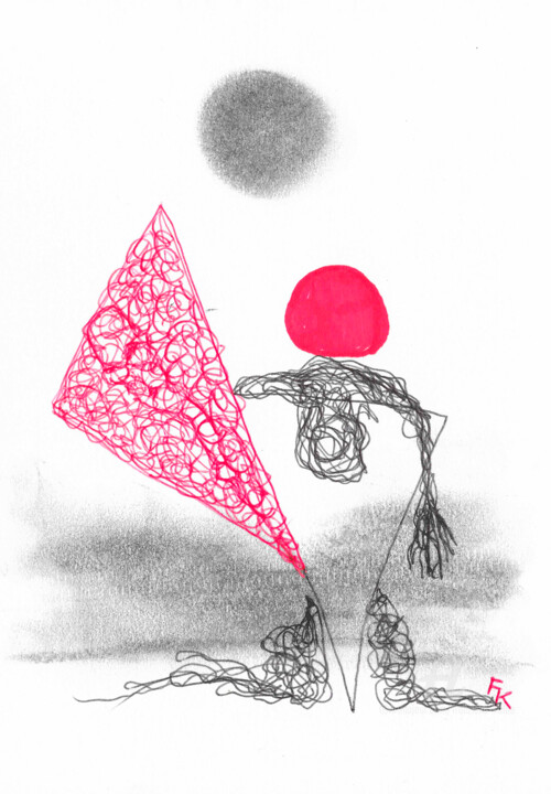Kontaktimprovisation Nr. 1 图画, 8.3x5.8 in