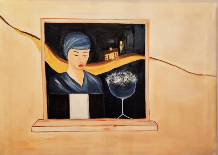 绘画,  25.2x36.2 in 