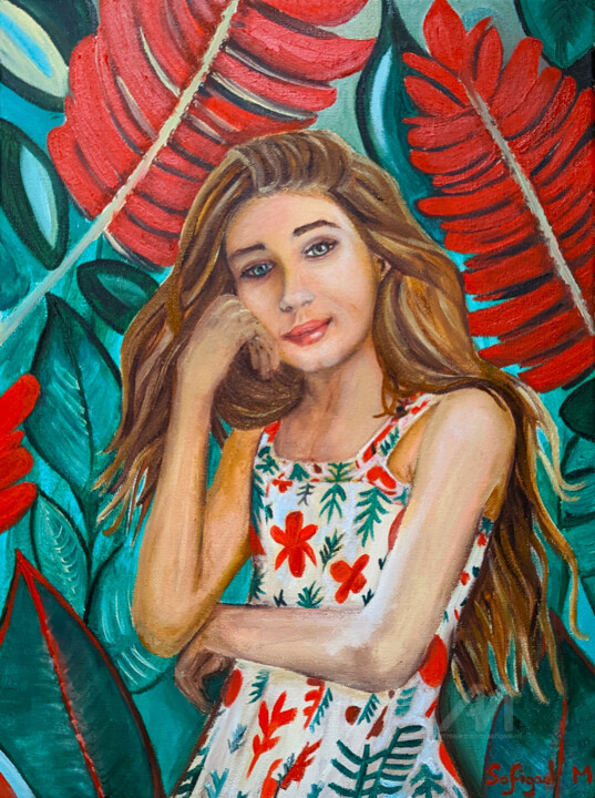 Célya 绘画, 15.8x11.8 in