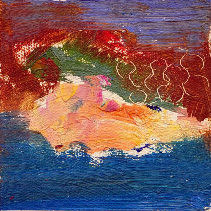绘画,  3.9x3.9 in 