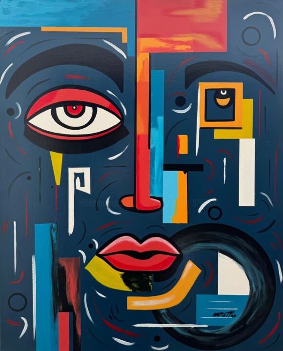绘画,  31.9x25.6 in 