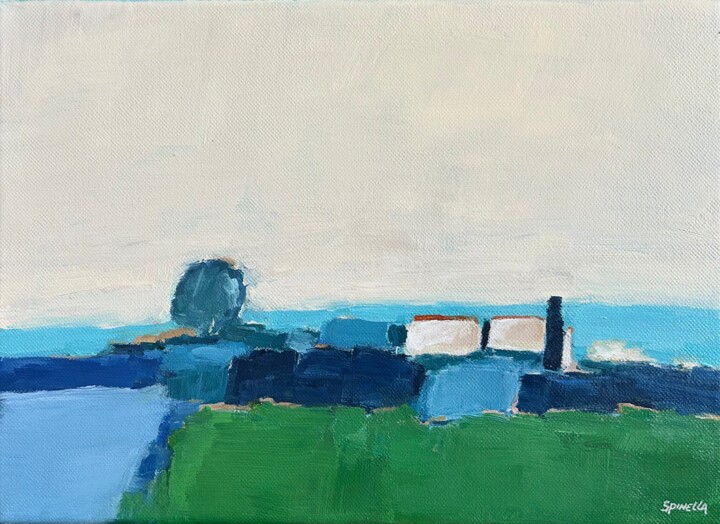 Schilderij,  9,5x12,6 in 