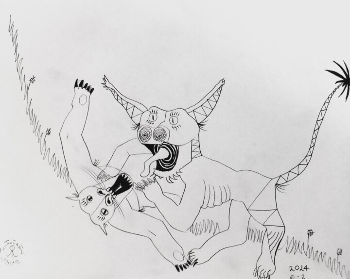 Bloody Act VI Disegno, 8,5x11 in