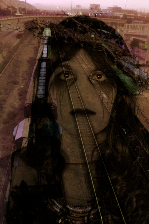Sur les rails 摄影, 23.6x15.8 in