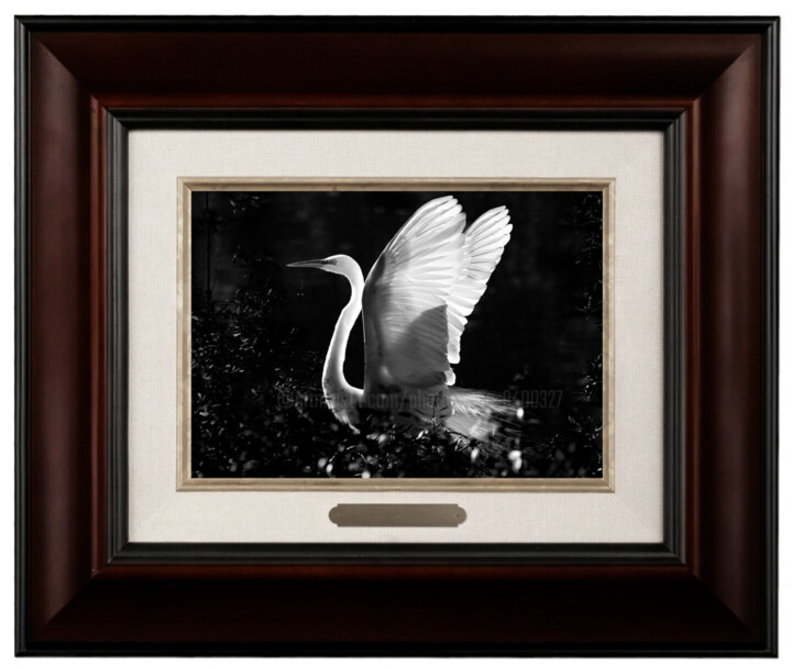 Work presented framed