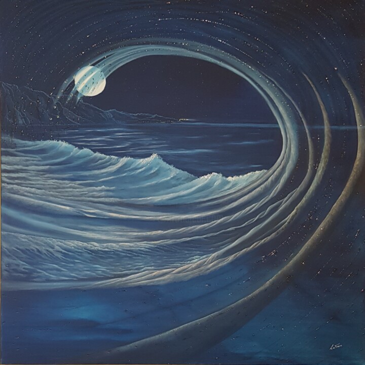 Le phare 绘画, 39.4x39.4 in