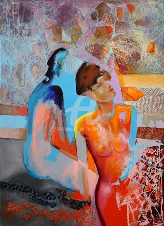W chaosie codzienności 绘画, 31.5x23.6 in