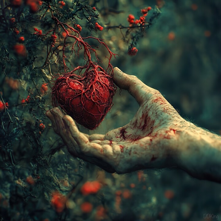 Love is not just beauty 数字艺术, 31.5x31.5 in