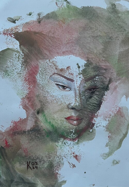 绘画,  12x9 in 