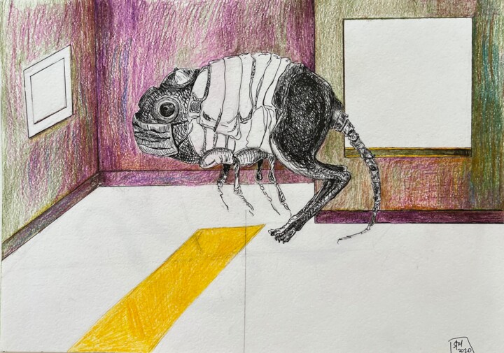 no3u \ room and animal - {$M} 图画, 11.4x16.5 in