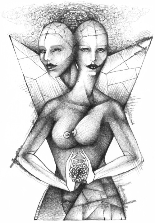 Sorella Disegno, 11,7x8,3 in