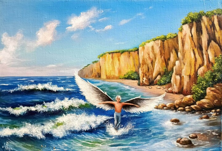 绘画,  15.8x23.6 in 