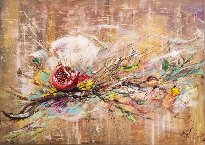 The Heart of the Branch 绘画, 27.6x19.7 in