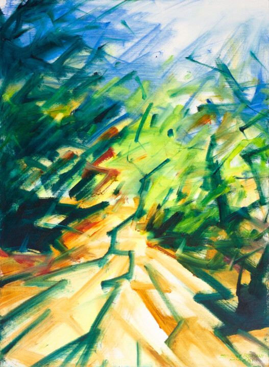 绘画,  21.7x15.8 in 