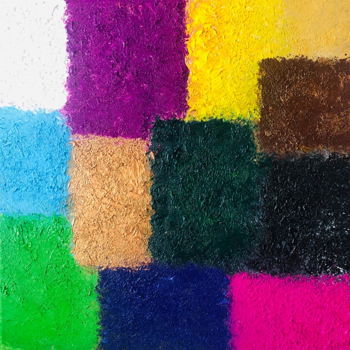 «Квадрат» сборки 绘画, 19.7x19.7 in
