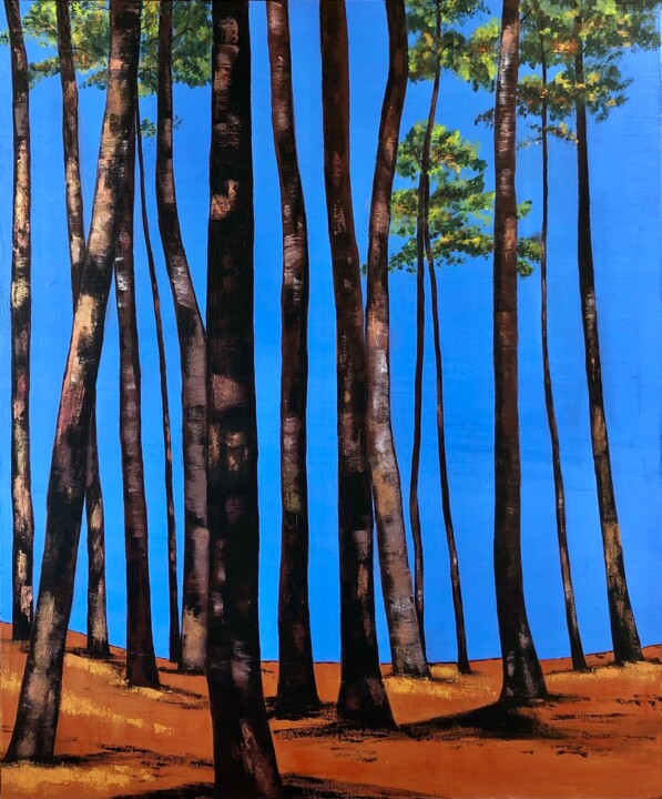 Parcours golf Pittura, 25,6x21,3 in