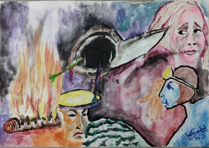 Dreams 31 绘画, 11.7x16.5 in
