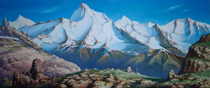 К учителю 绘画, 23.6x55.1 in