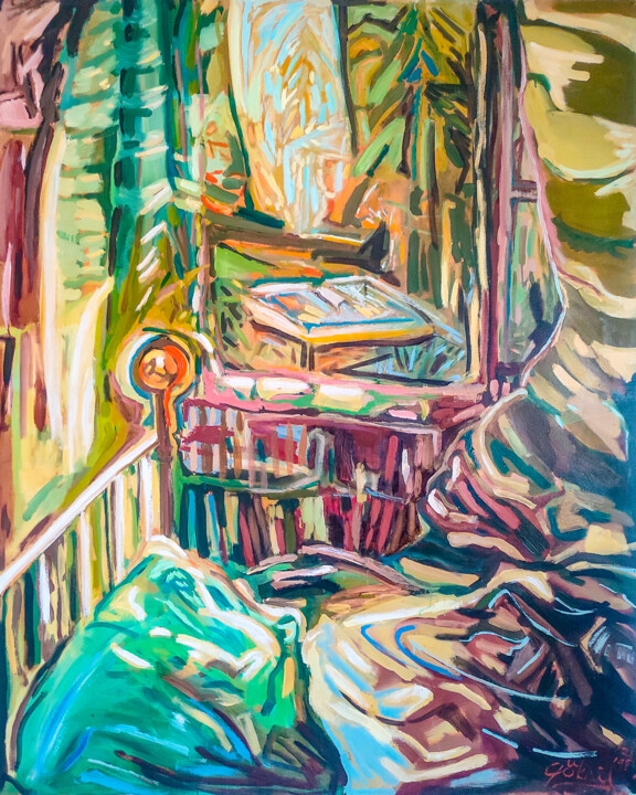 Yalıboyu No:18 绘画, 64x51.2 in