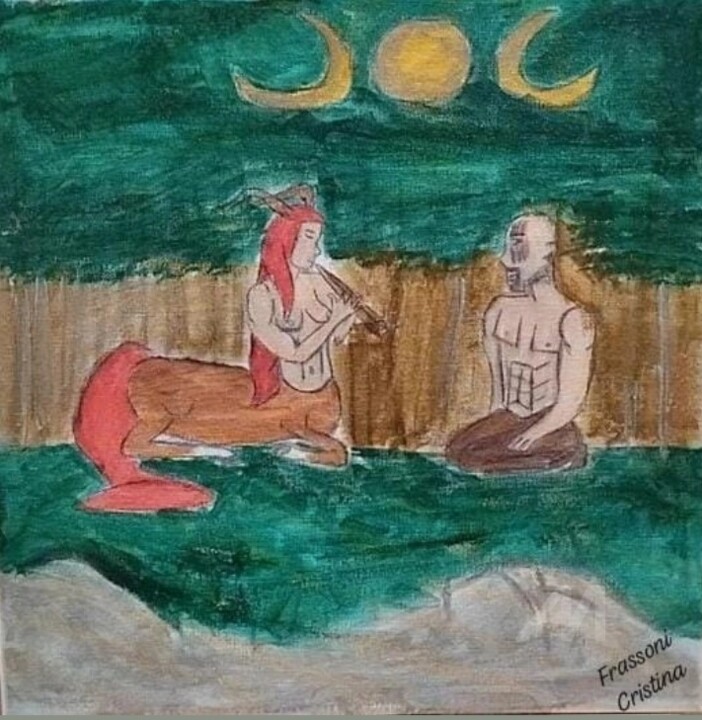 绘画,  11.8x11.8 in 