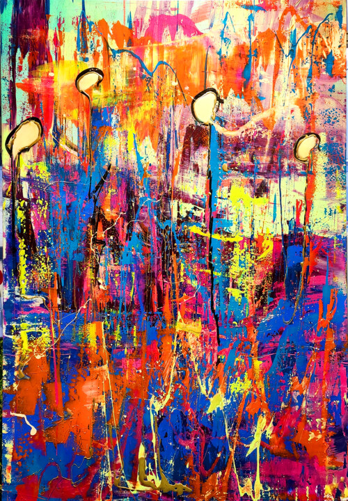 绘画,  78.7x51.2 in 