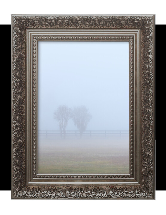 Work presented framed