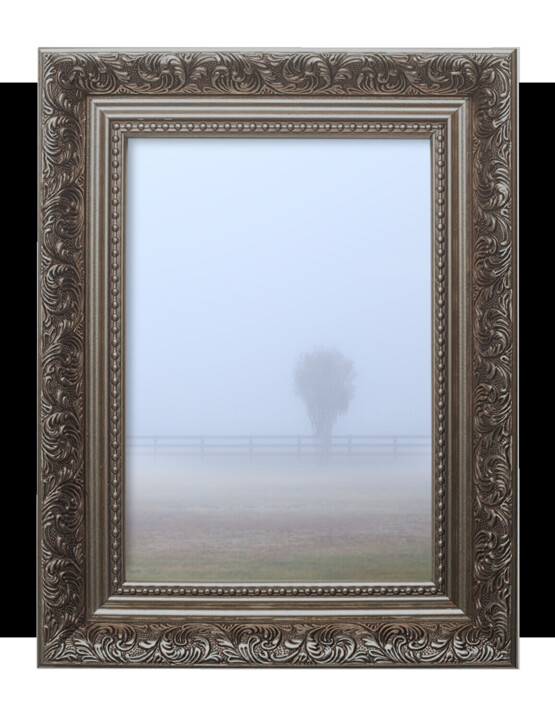 Work presented framed