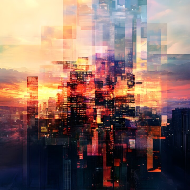 City Sunset Digital Arts