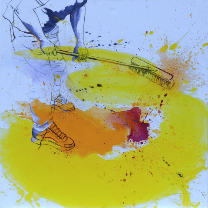 FRISCHE | FRESH 绘画, 37.8x37.8 in
