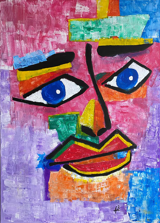 绘画,  55.1x39.4 in 