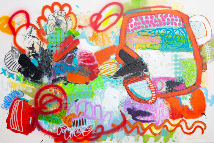 Holiday mode 绘画, 39.4x59.1 in